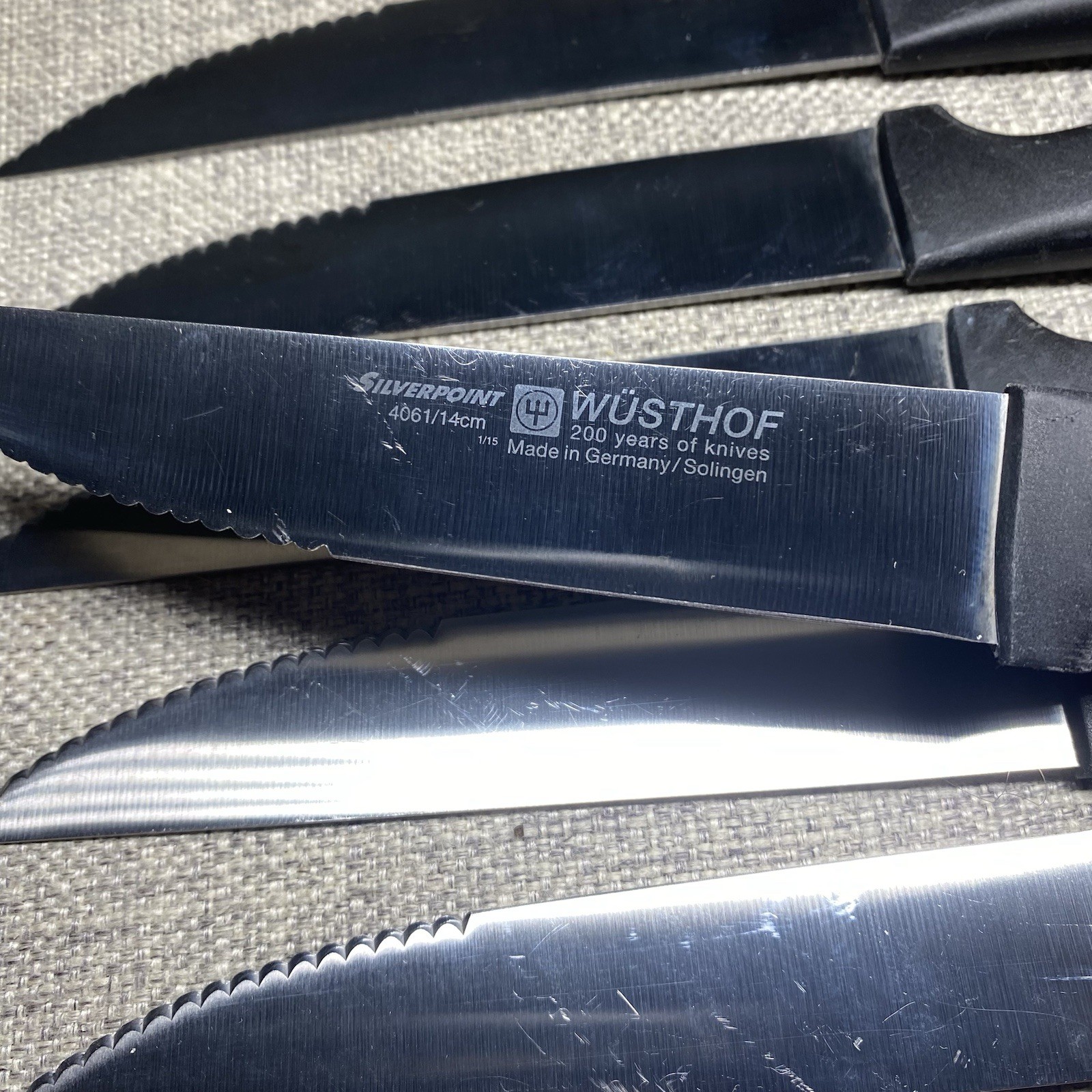 Gourmet Wusthof Knife 4060/14cm Solingen Germany Lot of 6