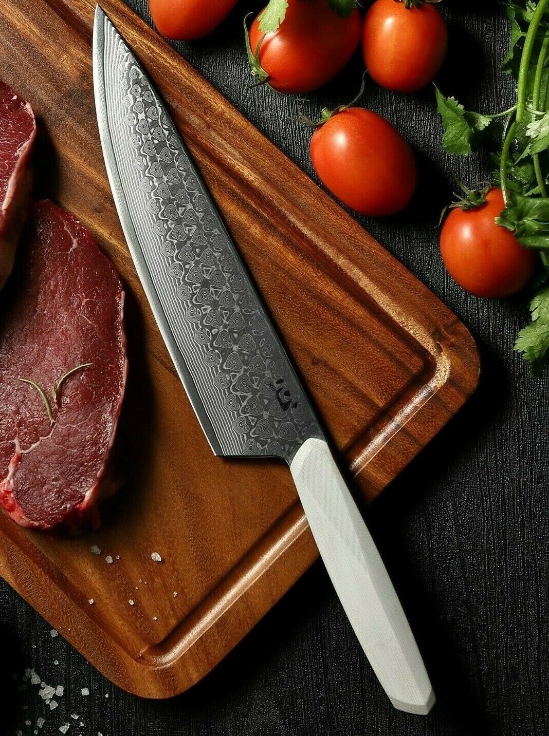 Xin Cutlery XinCore Chef’s Kitchen Knife 8.46″ VG10 Steel Blade G10 Handle 127
