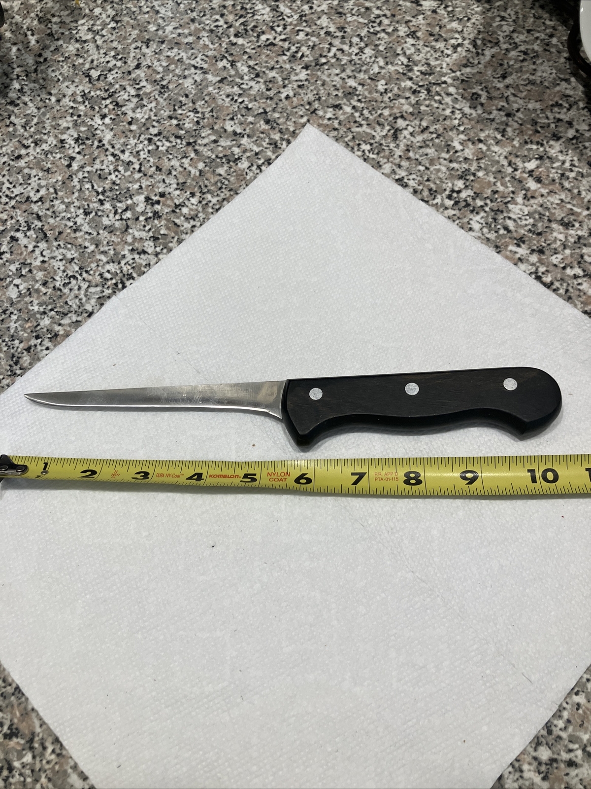 ED Wusthof Dreizackwerk Solingen Trident Germany 4606/14cm Boning Knife wood