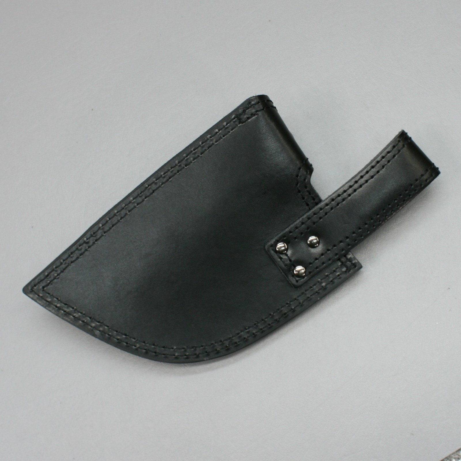 The CavemanStyle Chef Meat Cleaver Leather Sheath Sharpening Stone Caveman Style