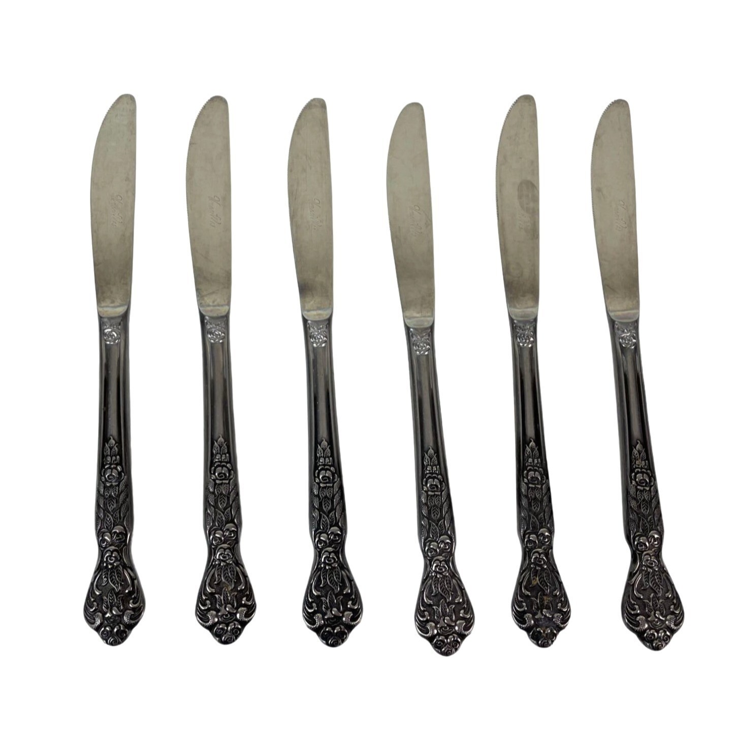 Versailles Stainless Steel Knives Set Of 6 MSI Made in Japan 8.75″