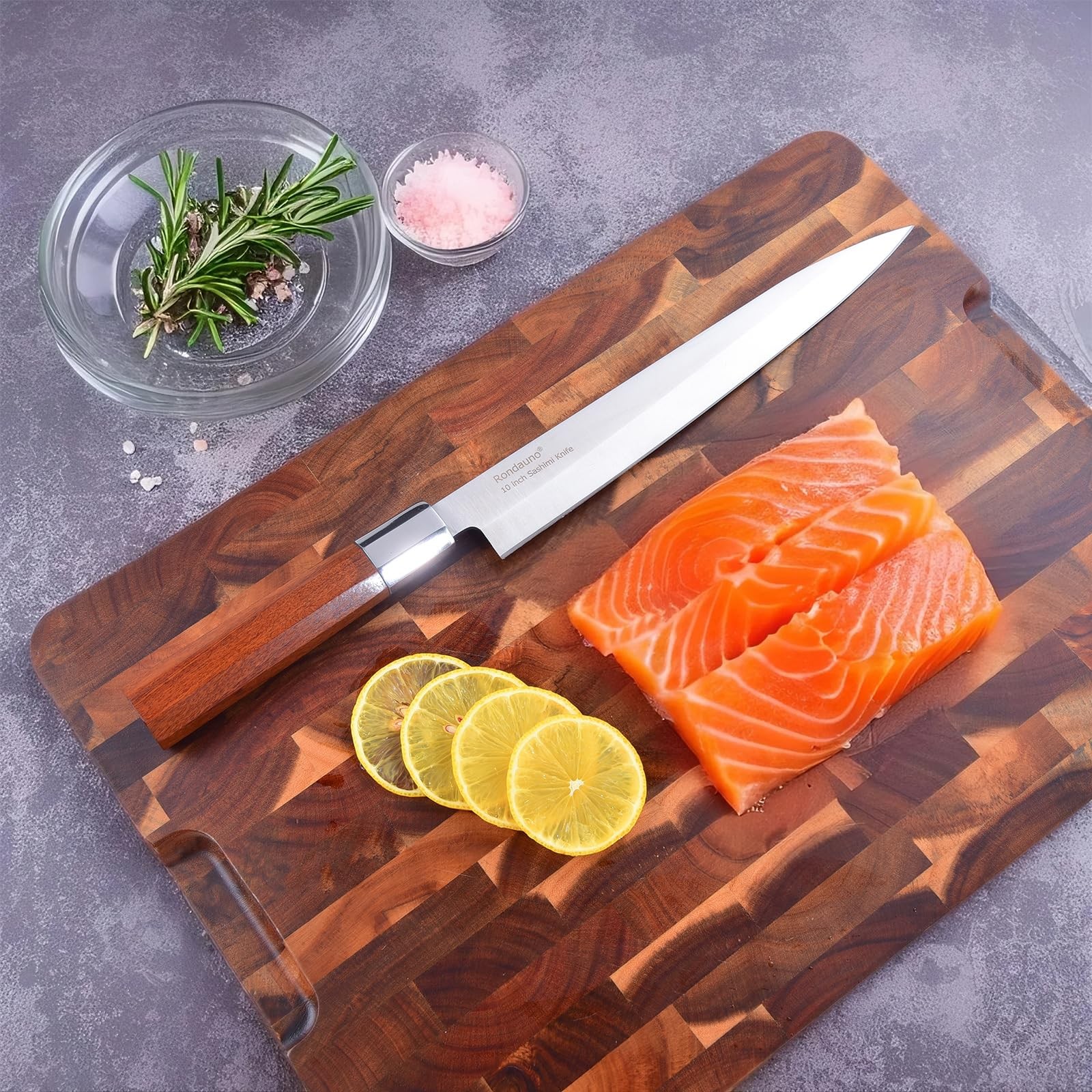 Sashimi Knife Yanagiba Sushi Knife 10 inch Japanese High Carbon Stainless Steel