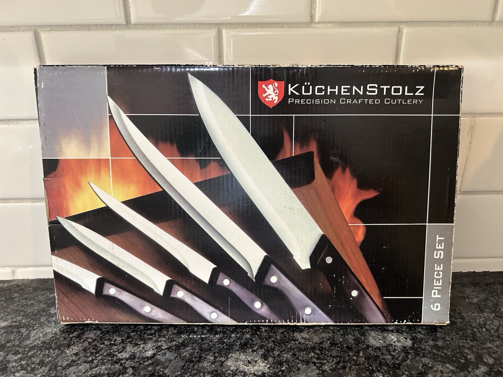 Kuchen Stolz 6 Piece Precision Crafted Cutlery Set Of Knifes