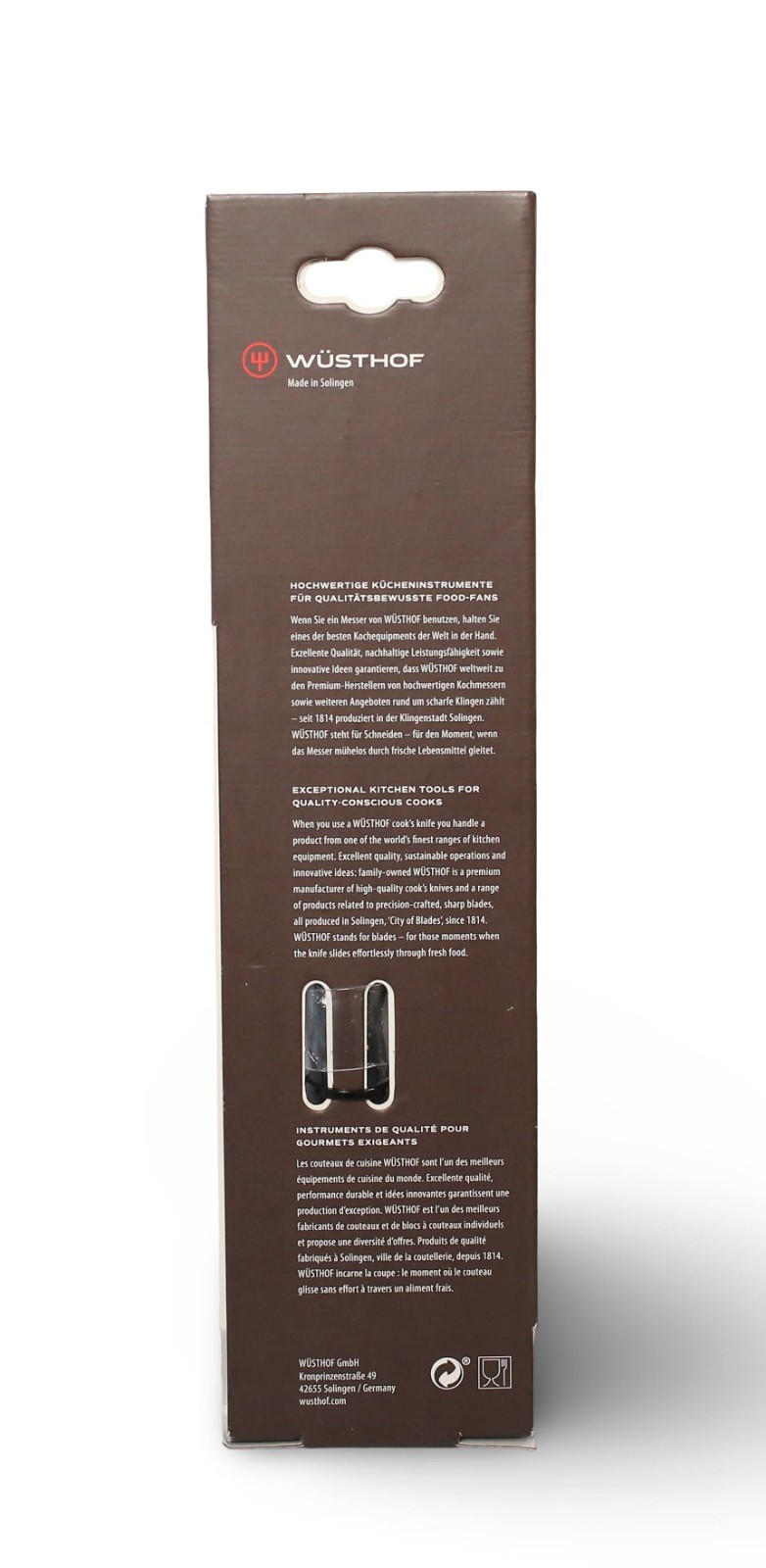 Wusthof Gourmet 5″ Hollow Edge Santoku Chef Knife 4188 /14cm (1025046014)