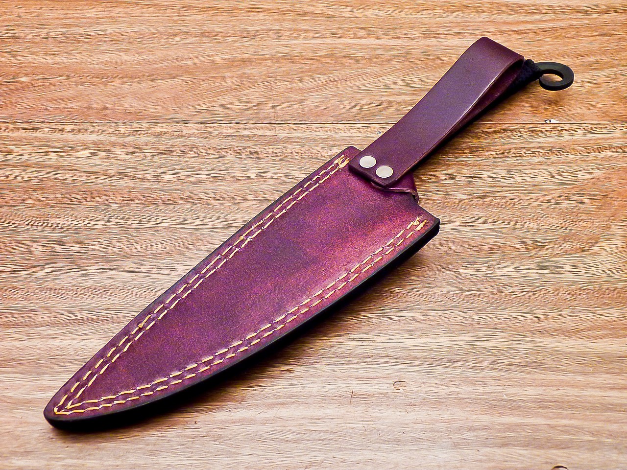 Handmade Carbon Steel Chef Knife – Best Gift, Professional Kitchen Knives AS-689
