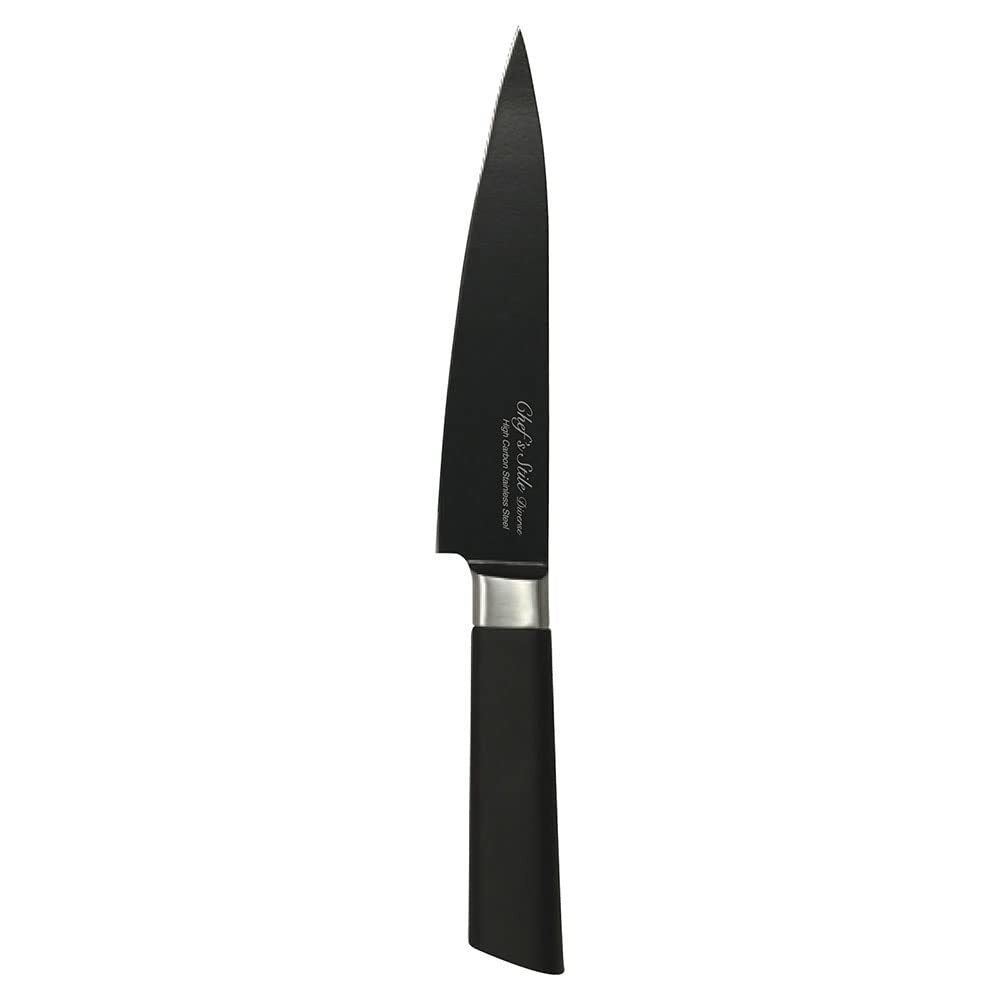 Kitchen Knife Petty Knife Fluorine Processed Soft Grip Fruit 125mm FN-14