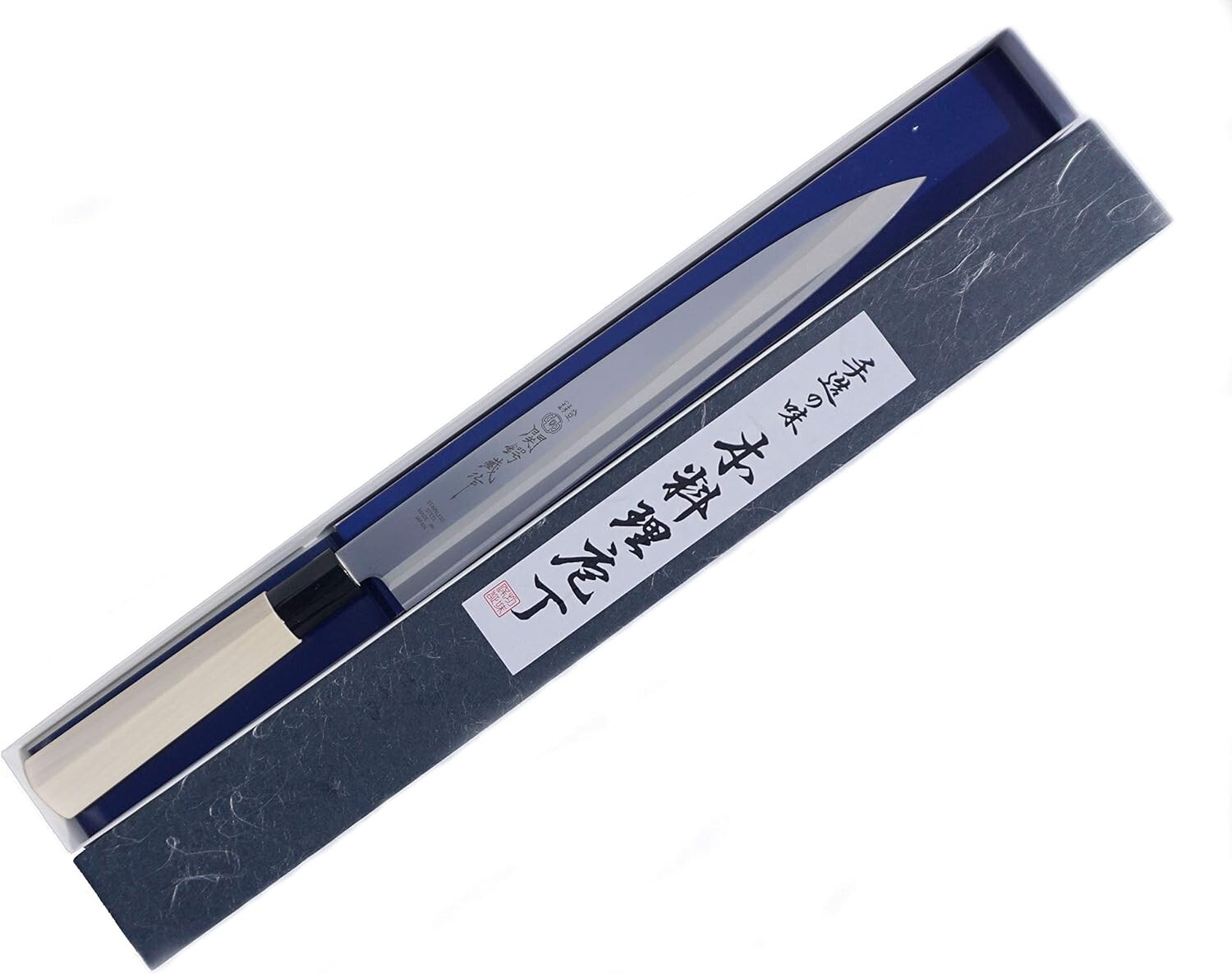 Japanese Yanagiba Sashimi Sushi Knife Made in Japan 10.5 inch Long Blade 1559