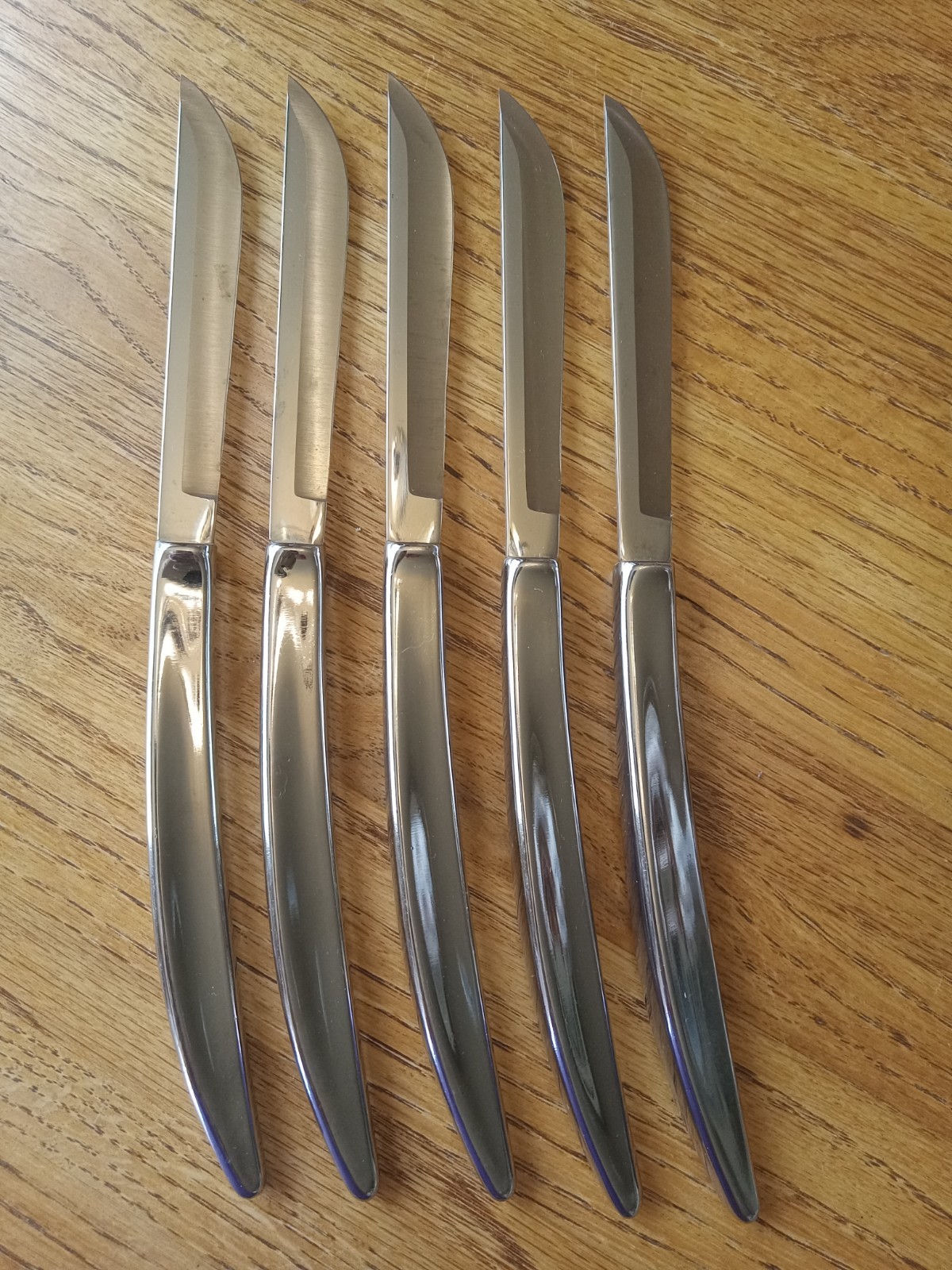 Carvel Hall Steak Knives C440 Set of 5 Vintage Cutlery By Briddell