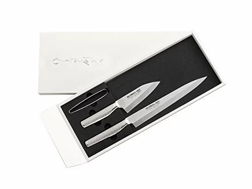 GLOBAL-IST Japanese Knives & Bone Remover for Right-Hand Set IST-B05 Japan Made