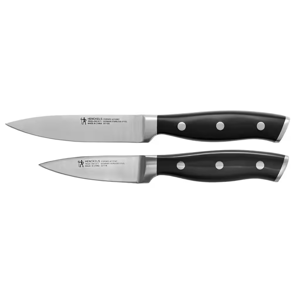Forged Accent 2 Pc Stainless Steel Full Tang Paring Knife Set, 3-In Paring Knife