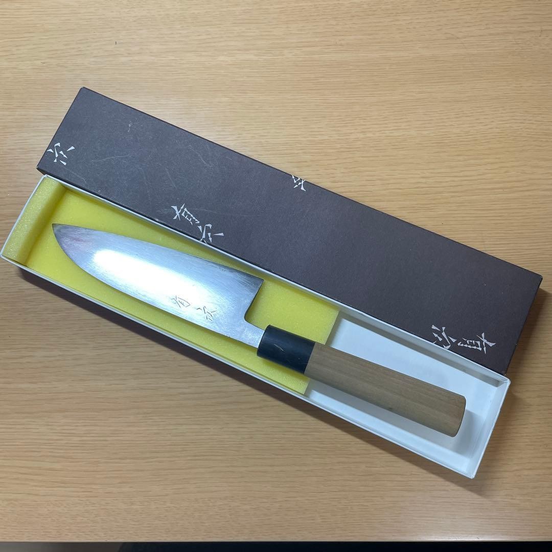 Aritsugu Double-Edged Usuba Knife 5cm Sharpener Needed Used