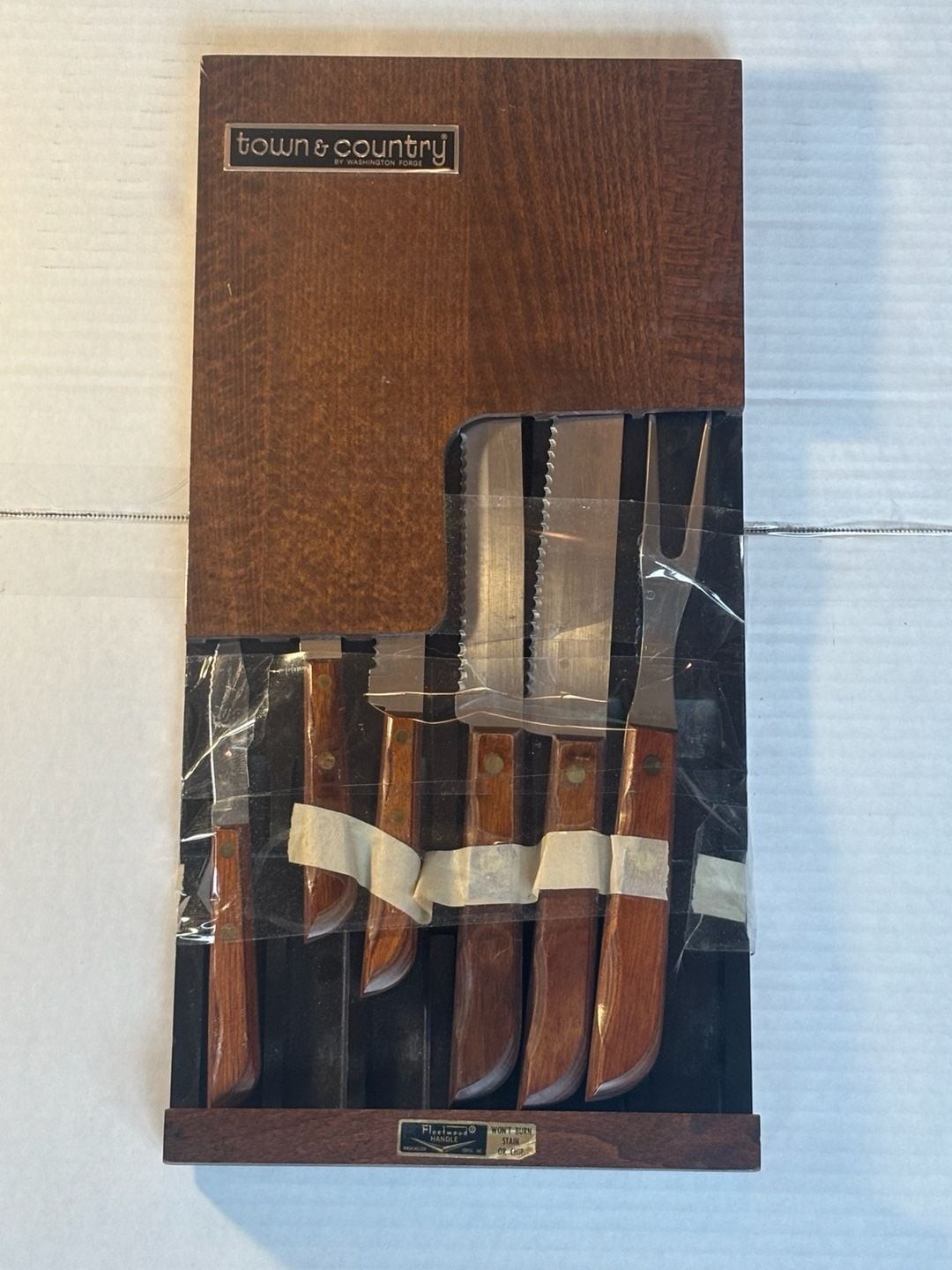 Vintage Town & Country by Washington Forge 6-Piece Kitchen Knife Set