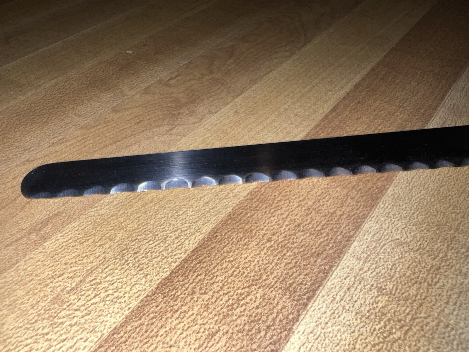 Vintage Flint Waverly Edge USA 9.5″ Serrated Knife