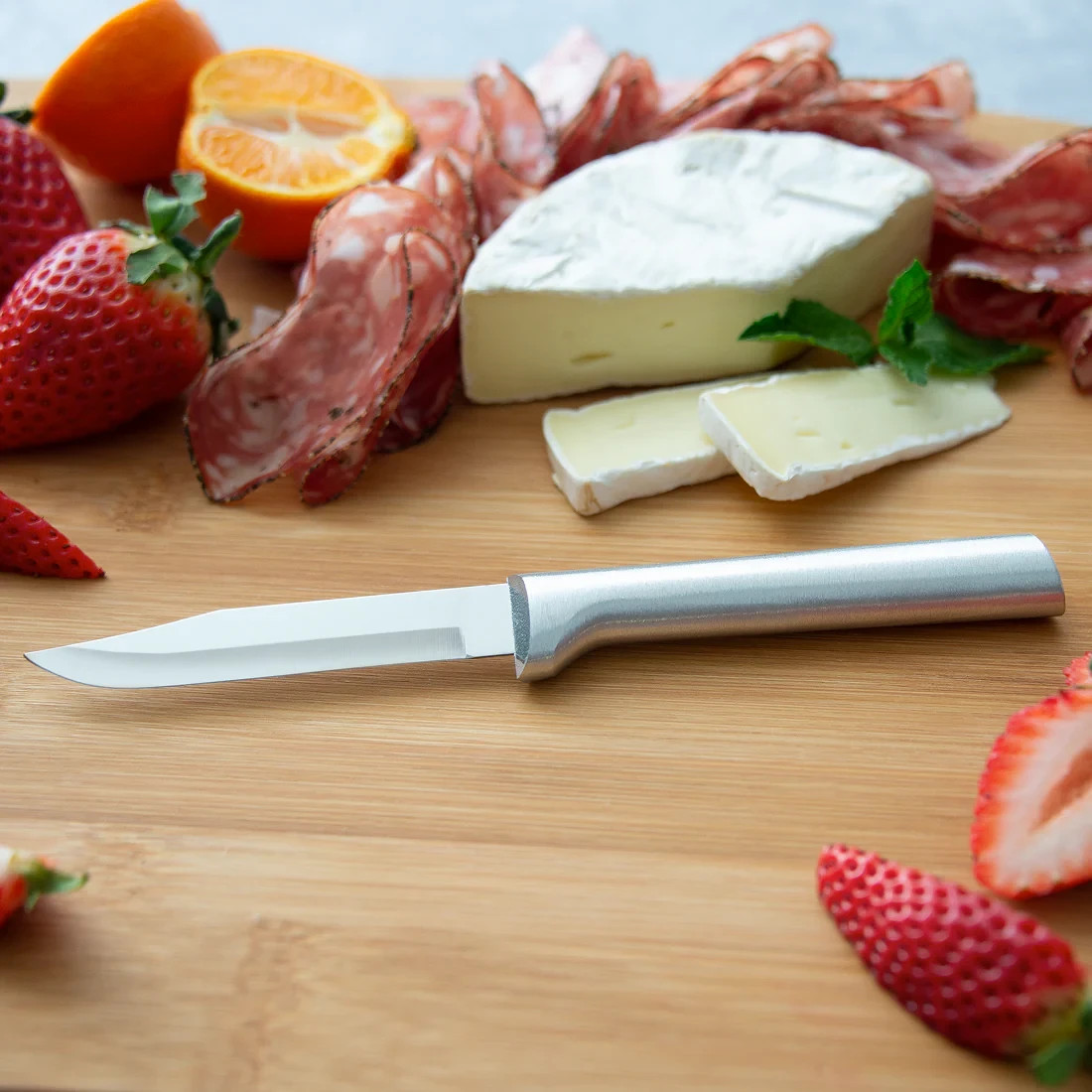 Rada Cutlery Regular Paring Kitchen Knife 3.25″ T420 Steel Blade Aluminum Handle