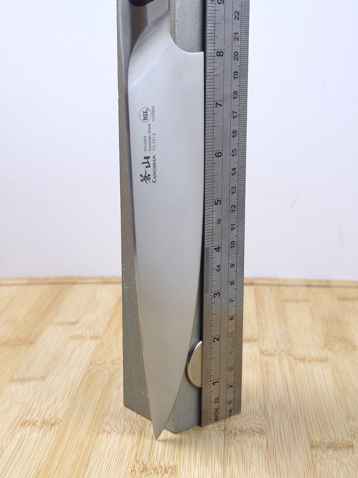 CANGSHAN TC Series 8″ CHEF’S Knife, FORGED from 14C28N SWEDISH Steel, 1020892