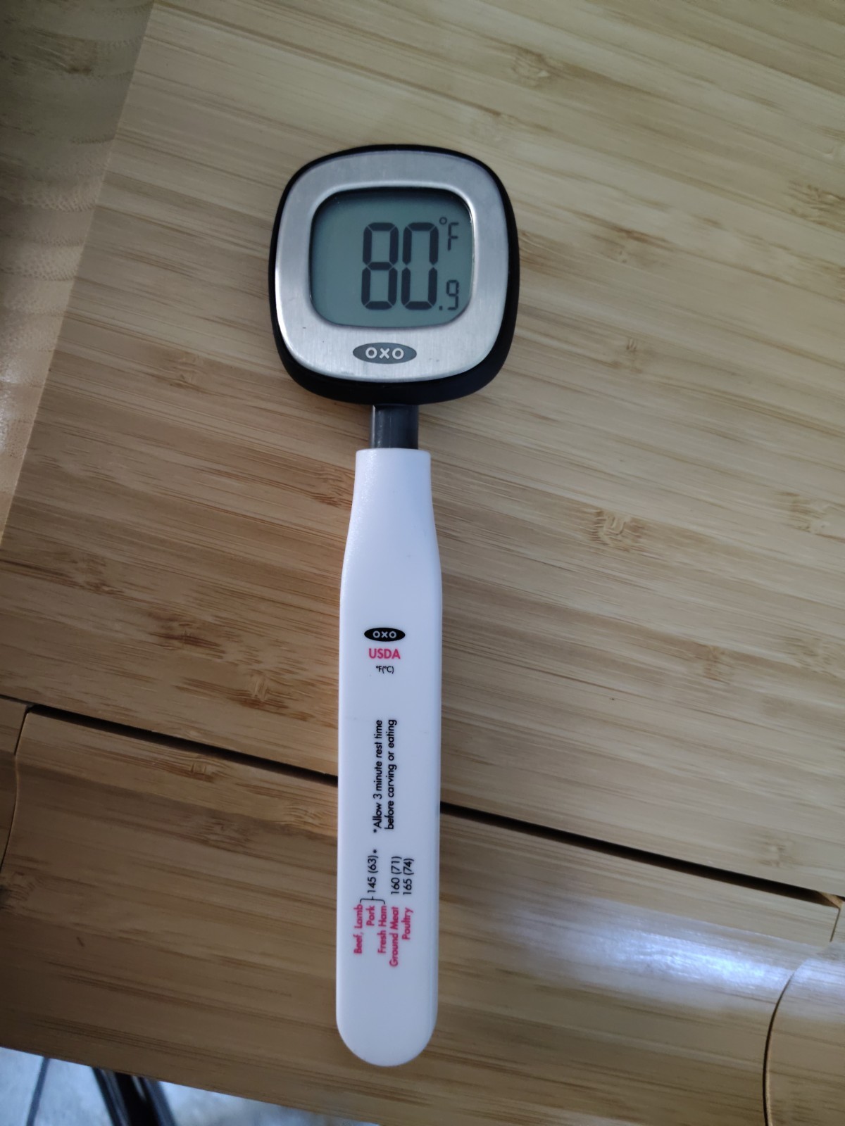 Termometer Oxo Chef Used Good Condition Works Great See Pictures