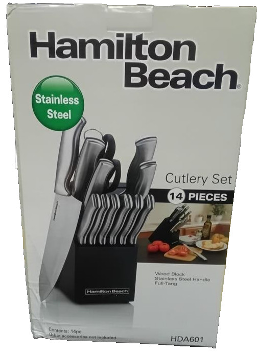 Hamilton Beach 14 Piece Stainless Steel Cutlery Set