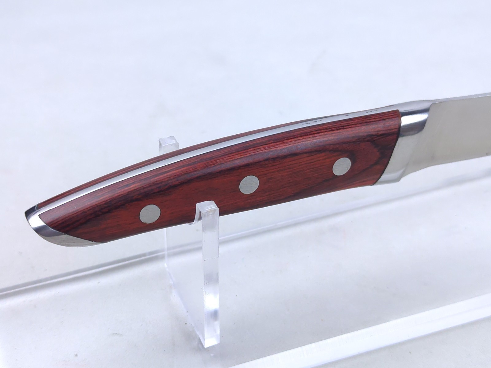 BREWIN Chefislosophi 5″ UTILITY Knife, PAKKAWOOD Handle, Stainless Steel Blade