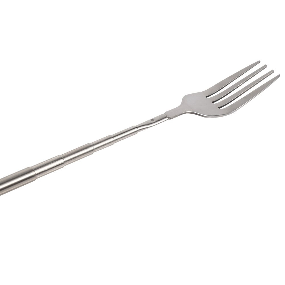 Extendable Fork,8.7 to 25.4 Inch Expandable fork 21*3, Stainless Steel
