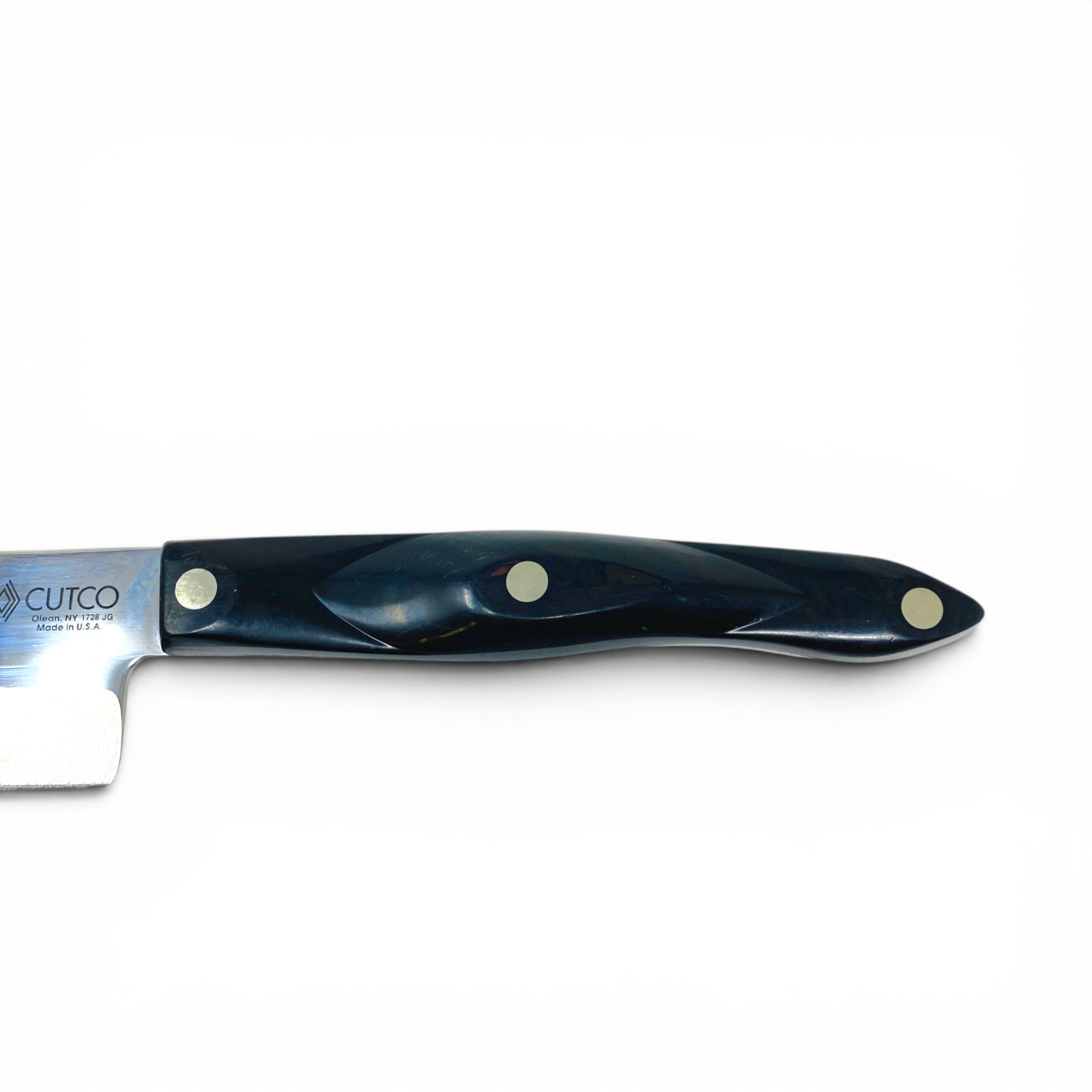 Cutco 1728 Petite Chef Knife 7-5/8 in Classic Dark Brown Handle, Made in USA