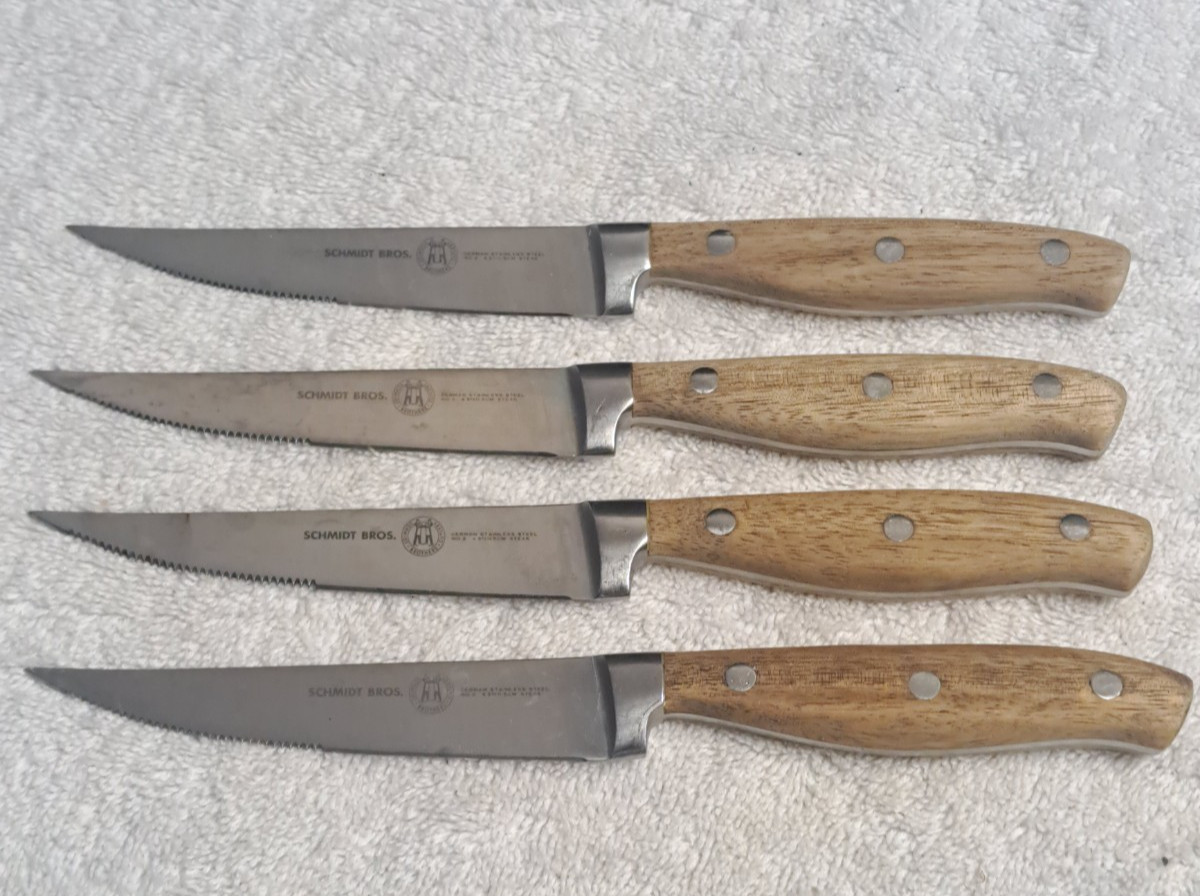 Schmidt Bros Delta Steak Knife Set 4 Piece Set