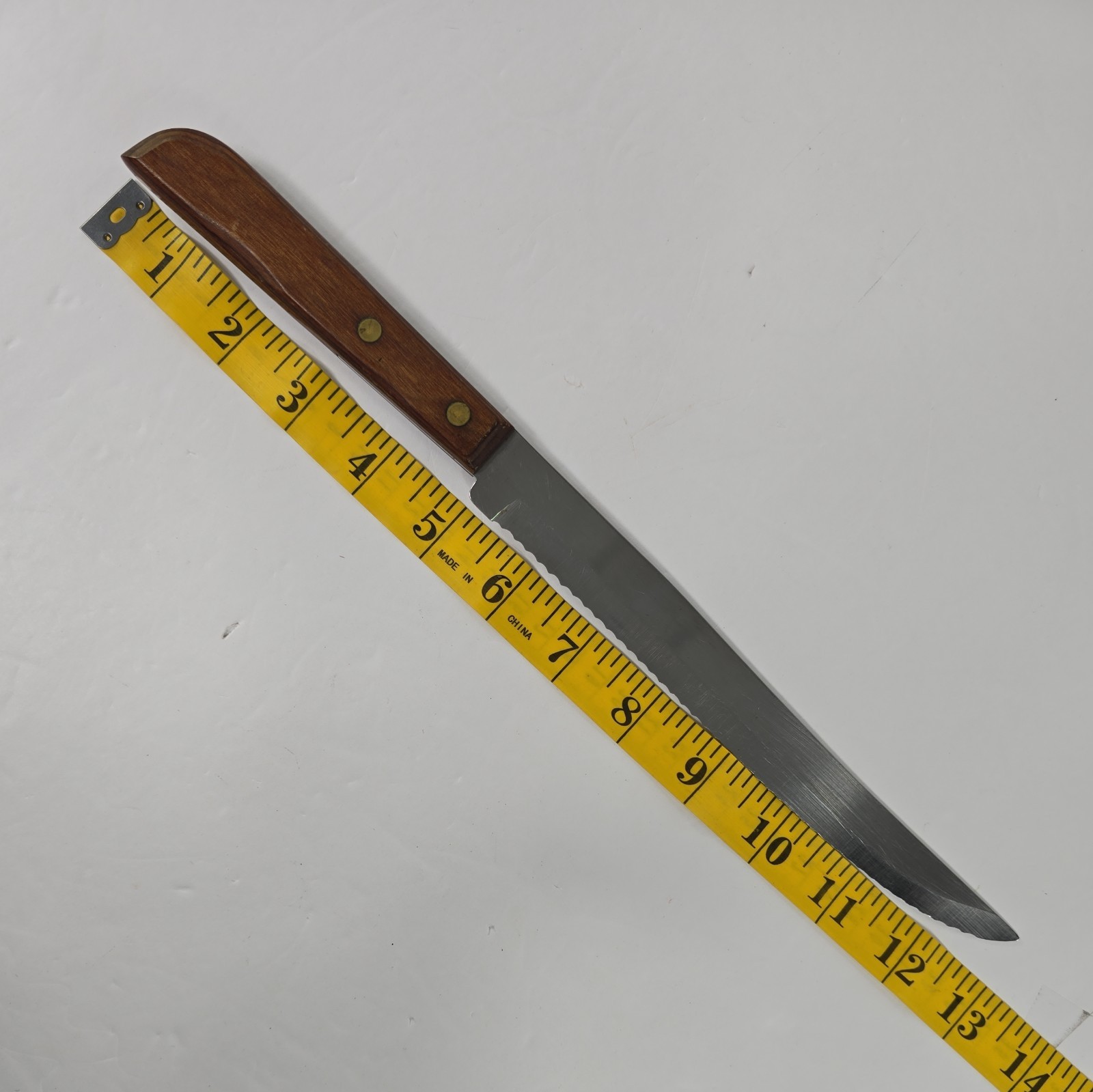 VINTAGE Washington Forge Town & Country Steak Knives Set of 2 StainlessSteel USA