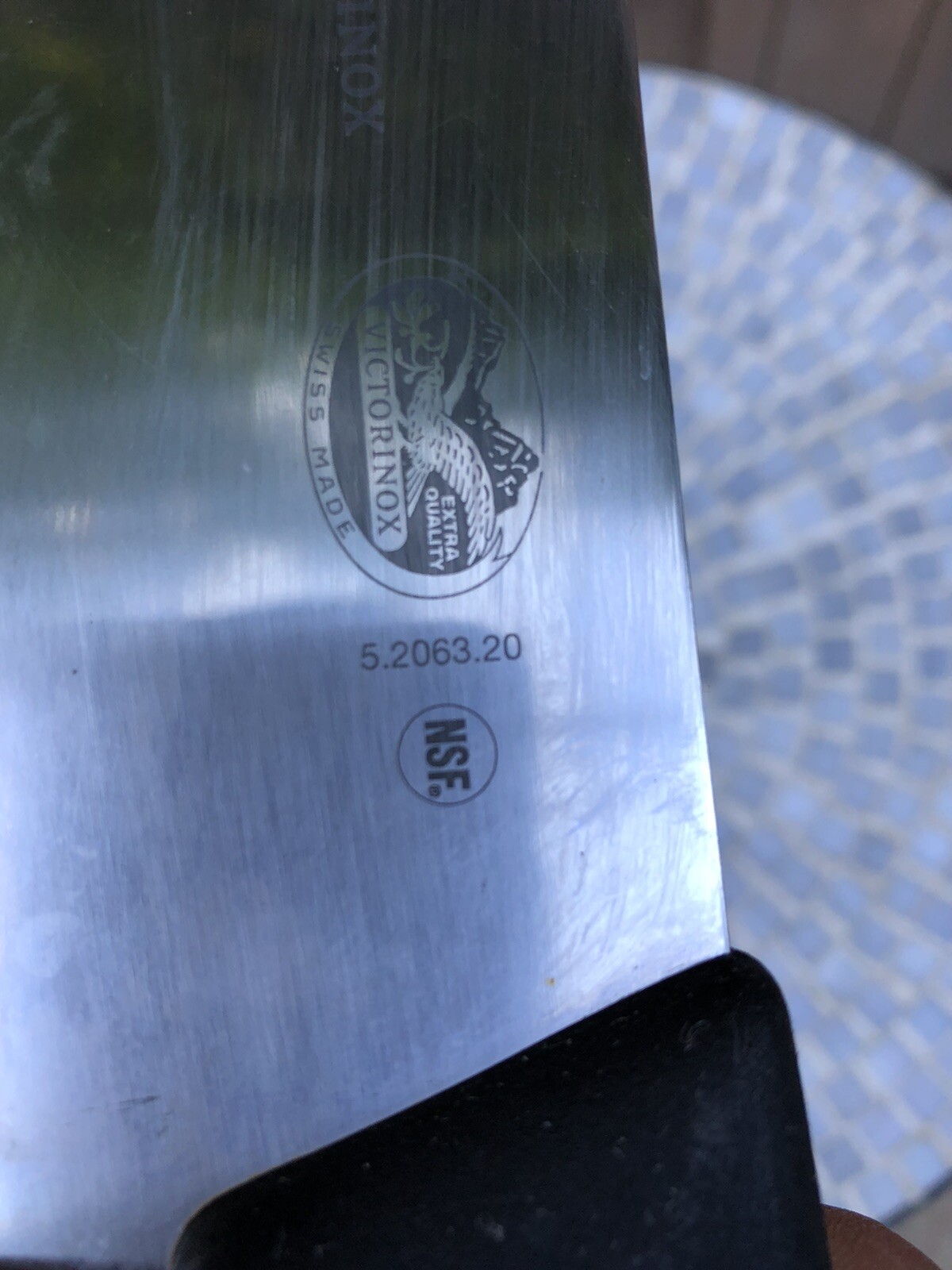 Victorinox Swiss Made Fibrox Pro Chef’s Knife, 8-Inch 5.2063.20