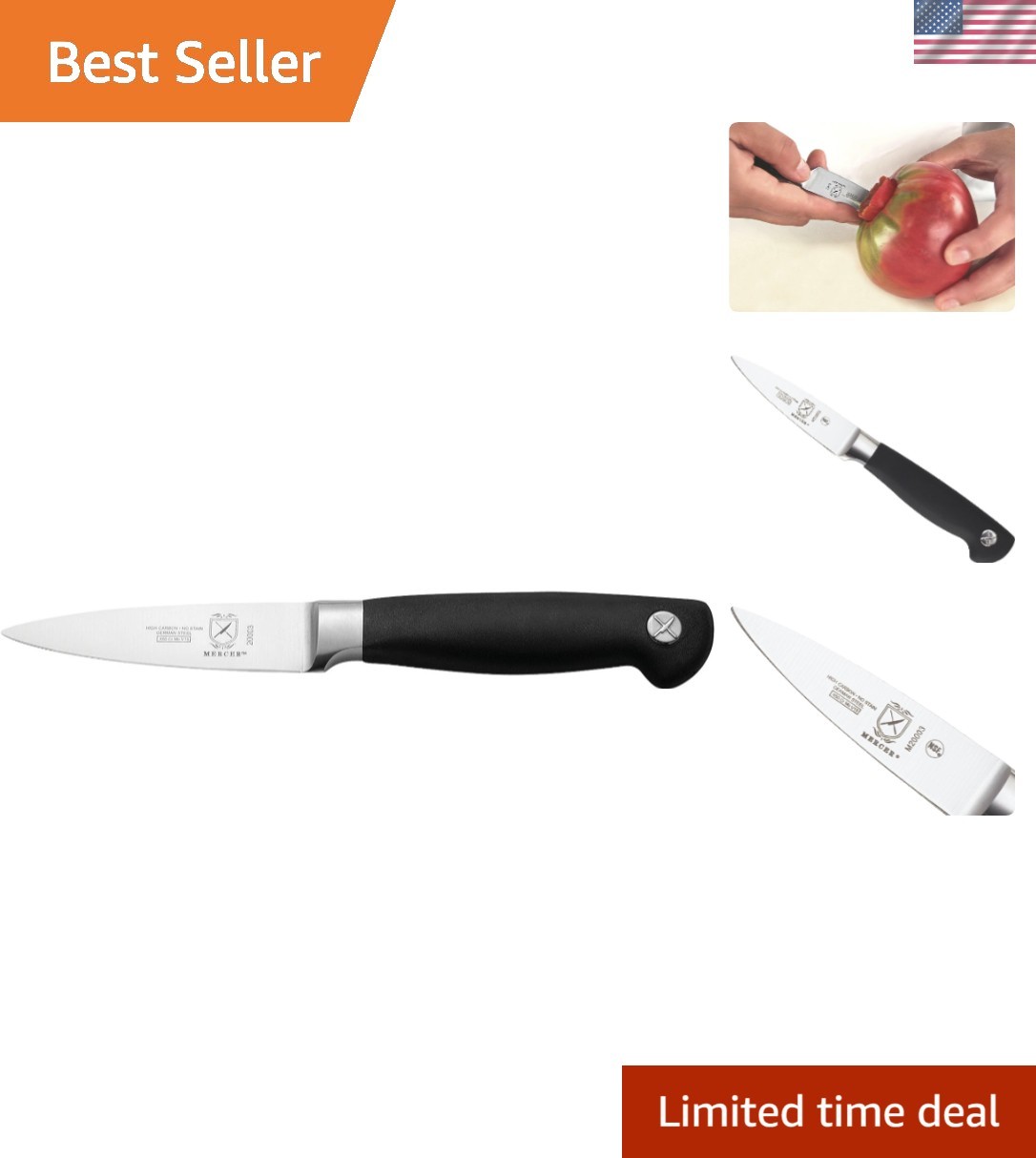 Genesis 3.5-Inch Paring Knife – Ideal Culinary Tool for Precise Cutting Tasks