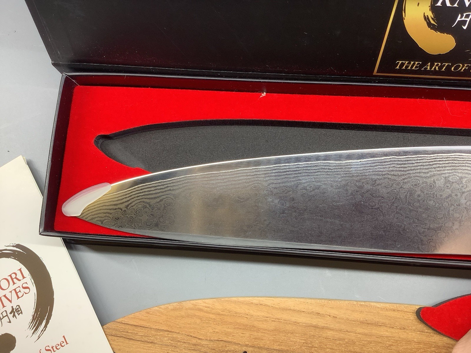 8″ Gyuto Chef Knife Vg-10 67 Layer Damascus W Sheath Satori Knives New