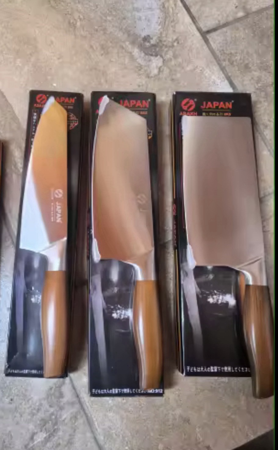 Professional Japanese Kitchen Chef Knife Set Meat Fish Slicing Vegetables
