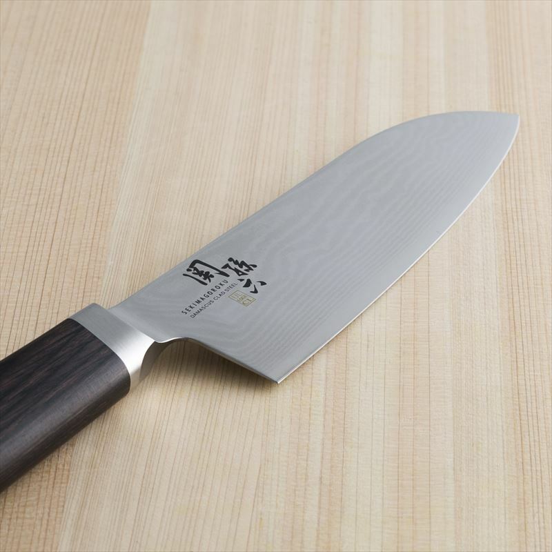 KAI SEKI MAGOROKU Kitchen Santoku Knife 165mm 6.49 inch Damascus