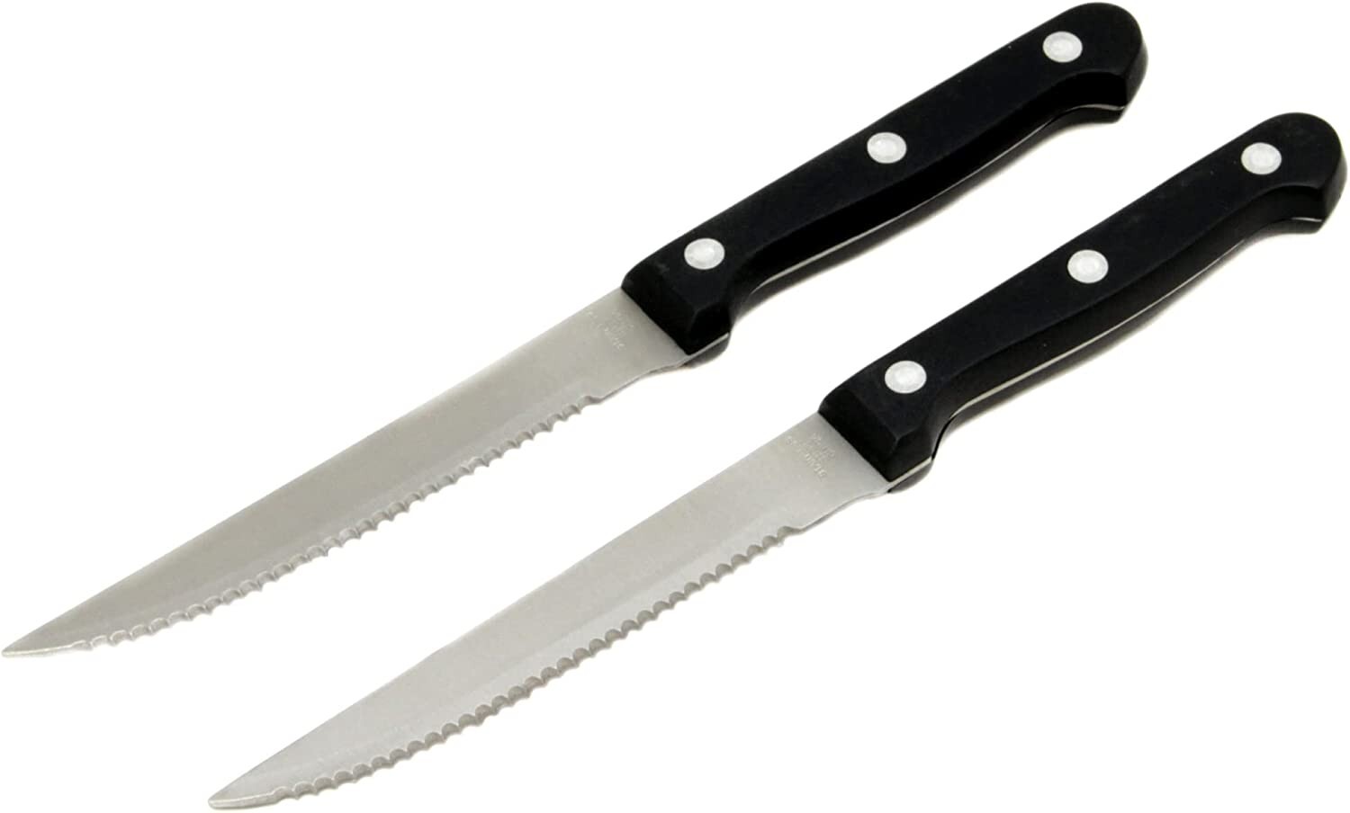 Chef Craft Select Steak Knife Set, 4.5 Inch Blade 8.25 Inches In Length 2 Piece
