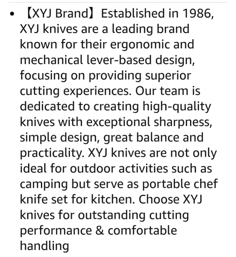 XYJ Authentic Chef Knife 6.7 Inch Full Tang Meat Butcher Leather Sheath New