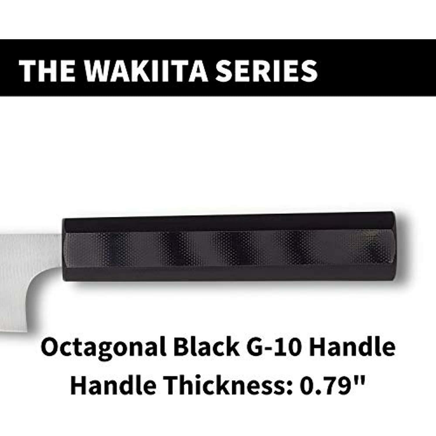 Spyderco Wakiita Funayuki Premium Kitchen Knife with 6.28″ CTS BD1N Stainless
