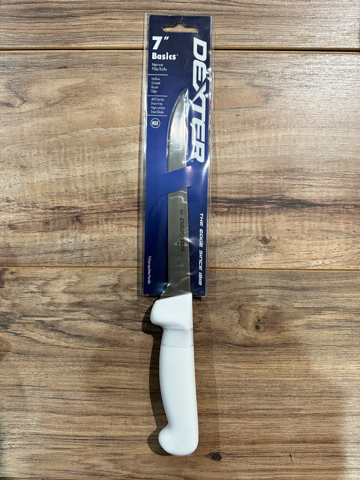 Dexter Russell Basics P94812 7″ Flexible Narrow Fillet Skinning Fishing Knife