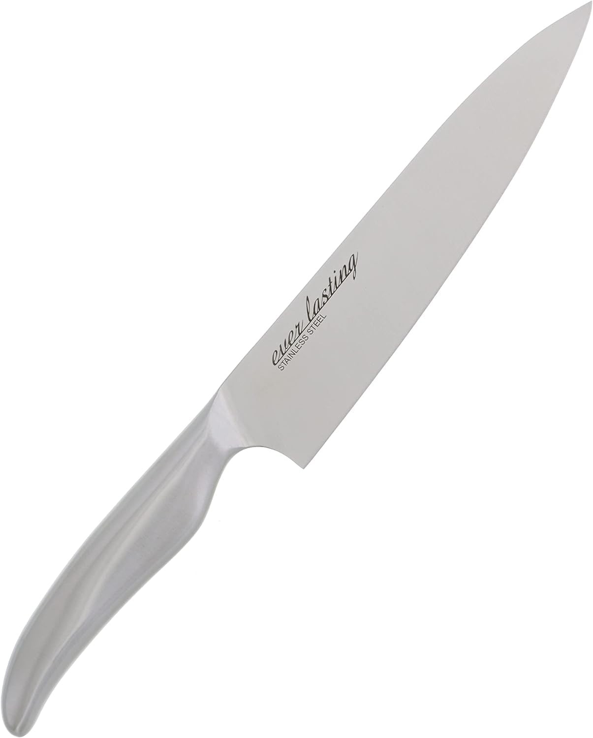 All Stainless Steel Gyuto Knife, Double Edged, Dishwasher Safe, Re-sharpenable