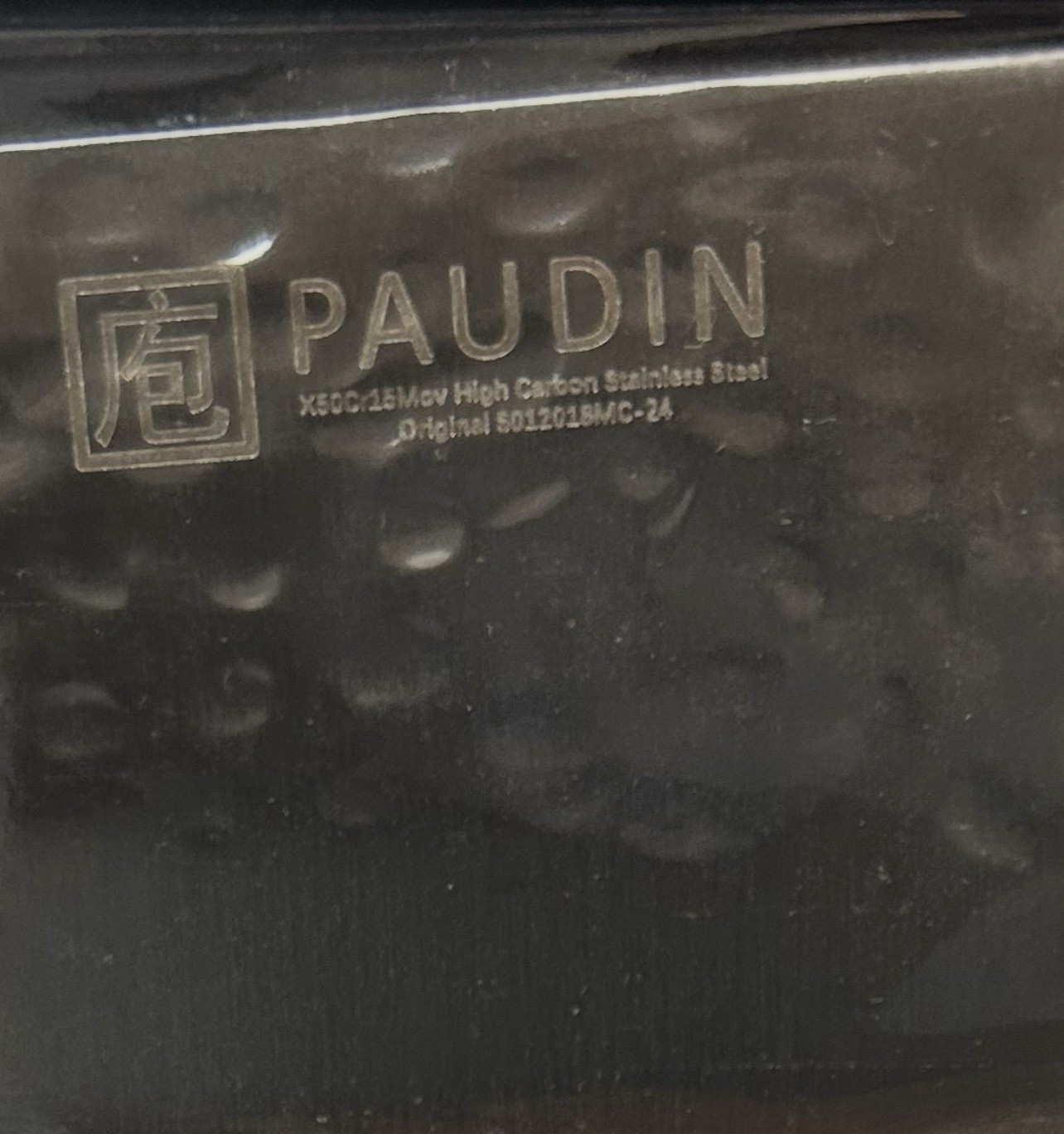 PAUDIN Chef Knife, 8 Inch High Carbon Steel Kitchen Knife Home & Restaurant