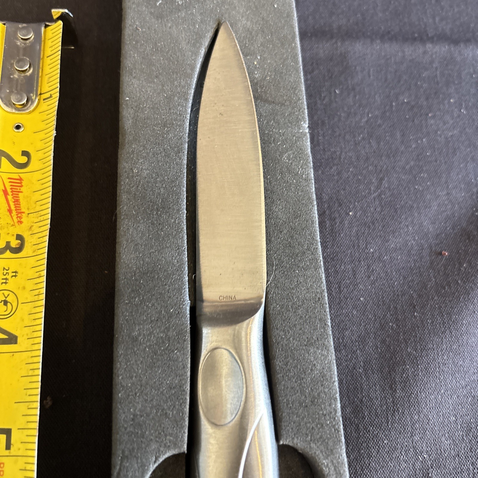 Stone River LTD. Northern Pike Engraved Paring Knife 7.5″.