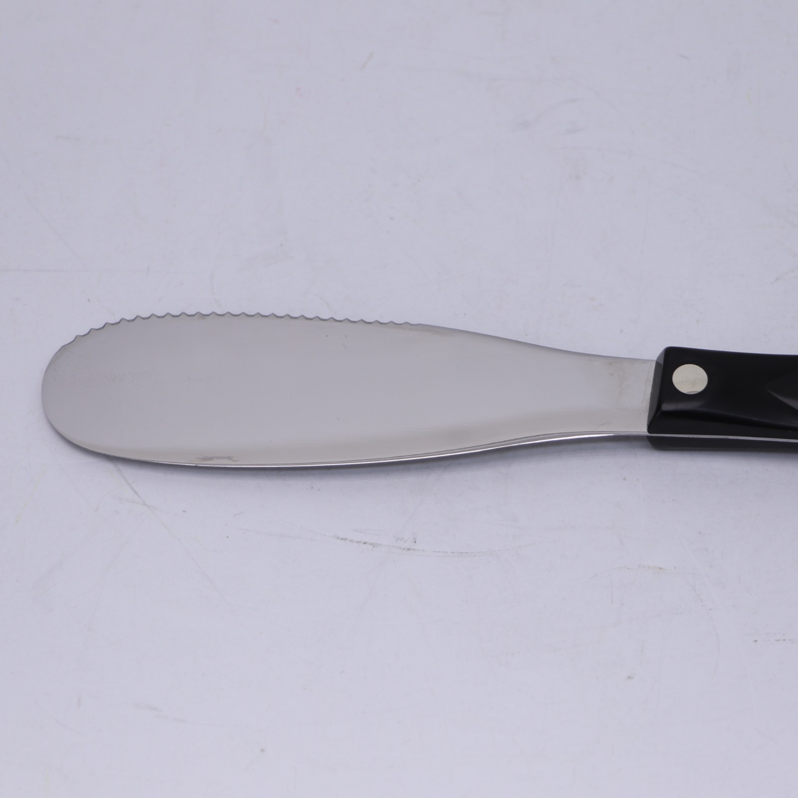 Cutco 1768 Spatula Spreader Knife Serated Dark Brown Classic Made in USA