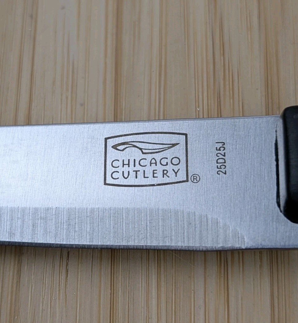 Chicago Cutlery ELLSWORTH 4.5-in STEAK Knife SINGLE, Triple-Rivet Handle, NEW