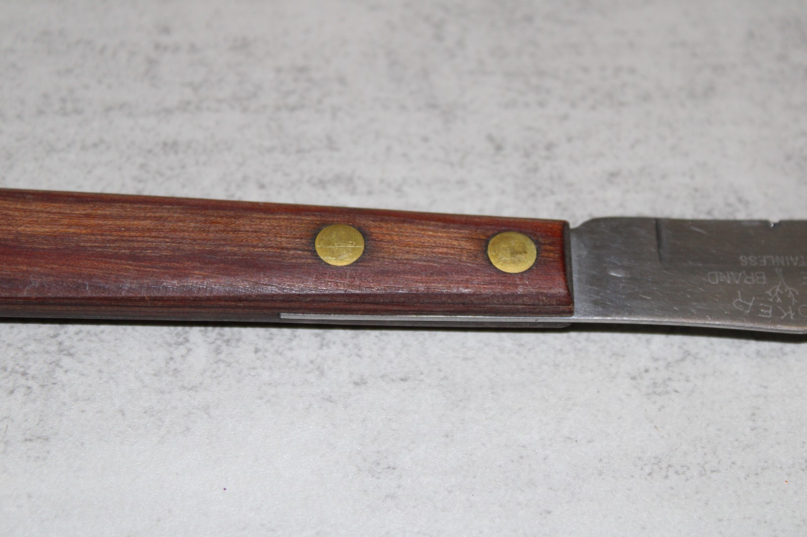 Boker Tree Brand Stainless Steel Wood Steak knife