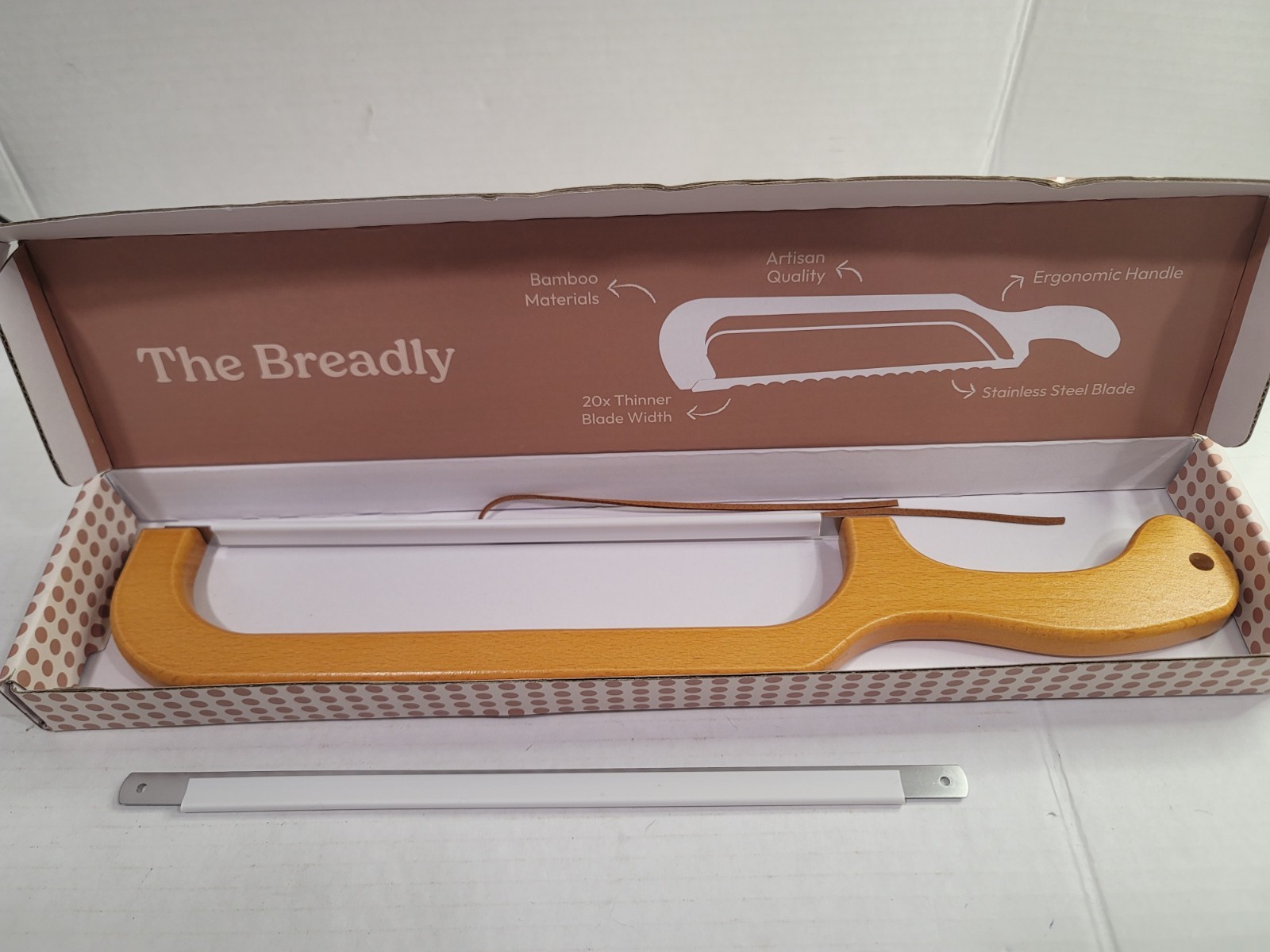 sourdough bread knife NEW with 3 blades