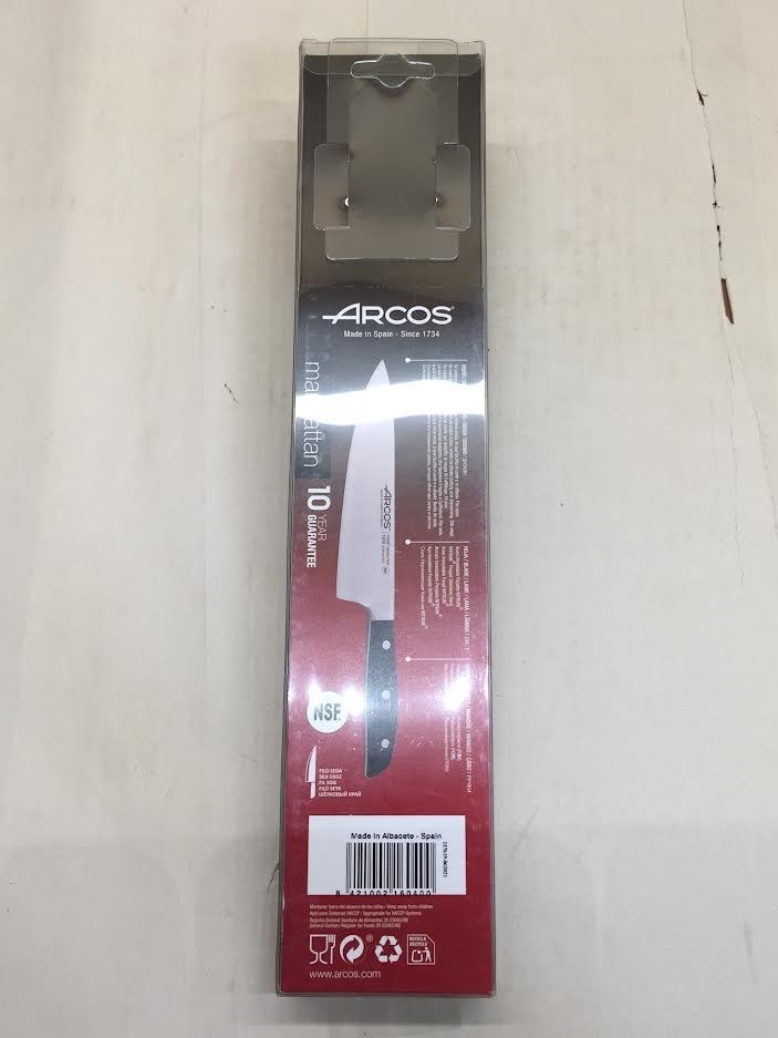 Arcos Forged Chef Knife 6 Inch Stainless Steel.