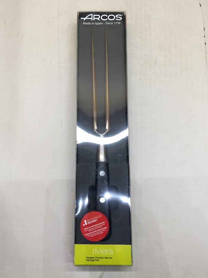 Arcos Forged Carving Fork 7 Inch Nitrum Stainless Steel. 180 mm Blade.