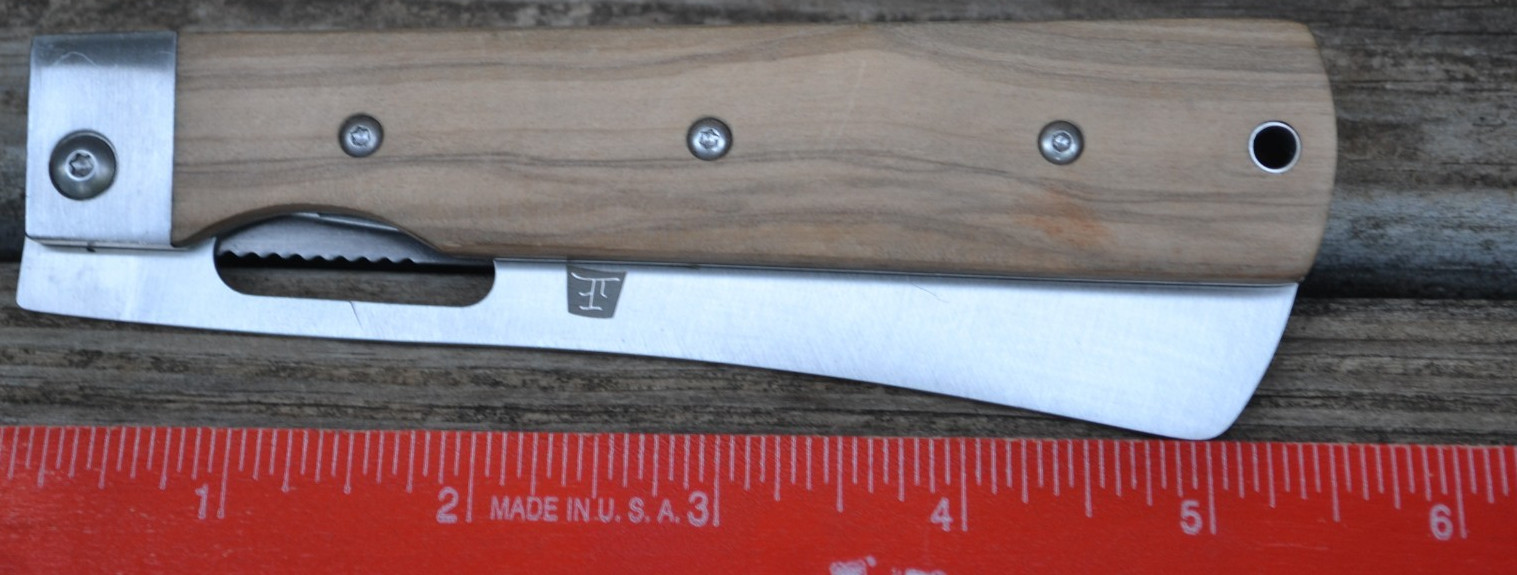 ZhengSheng 4.8″ Ultra Sharp 440A Stainless Steel Blade Folding Chef Knife — New