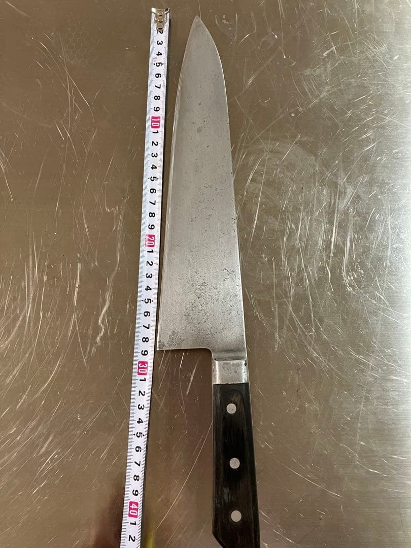 Shiroyama Honyaki Gyuto Chef Knife 290mm Super Steel Handmade Kitchen Knife F/S