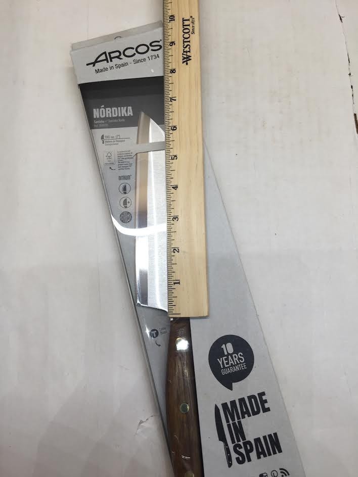 Arcos Santoku Knife 7 Inch