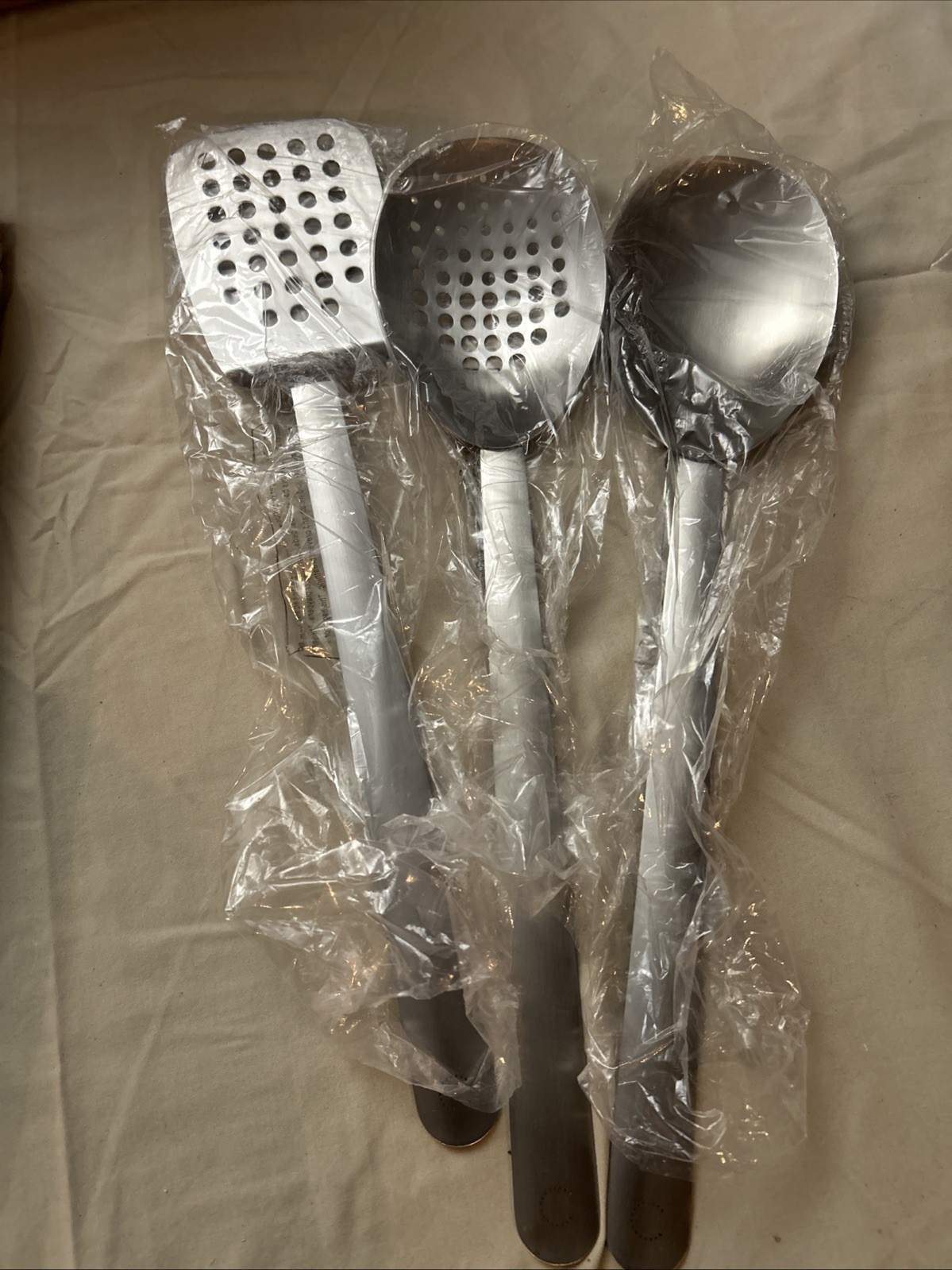 Curtis Stone 3 Piece Large Stainless Steel Chef Set