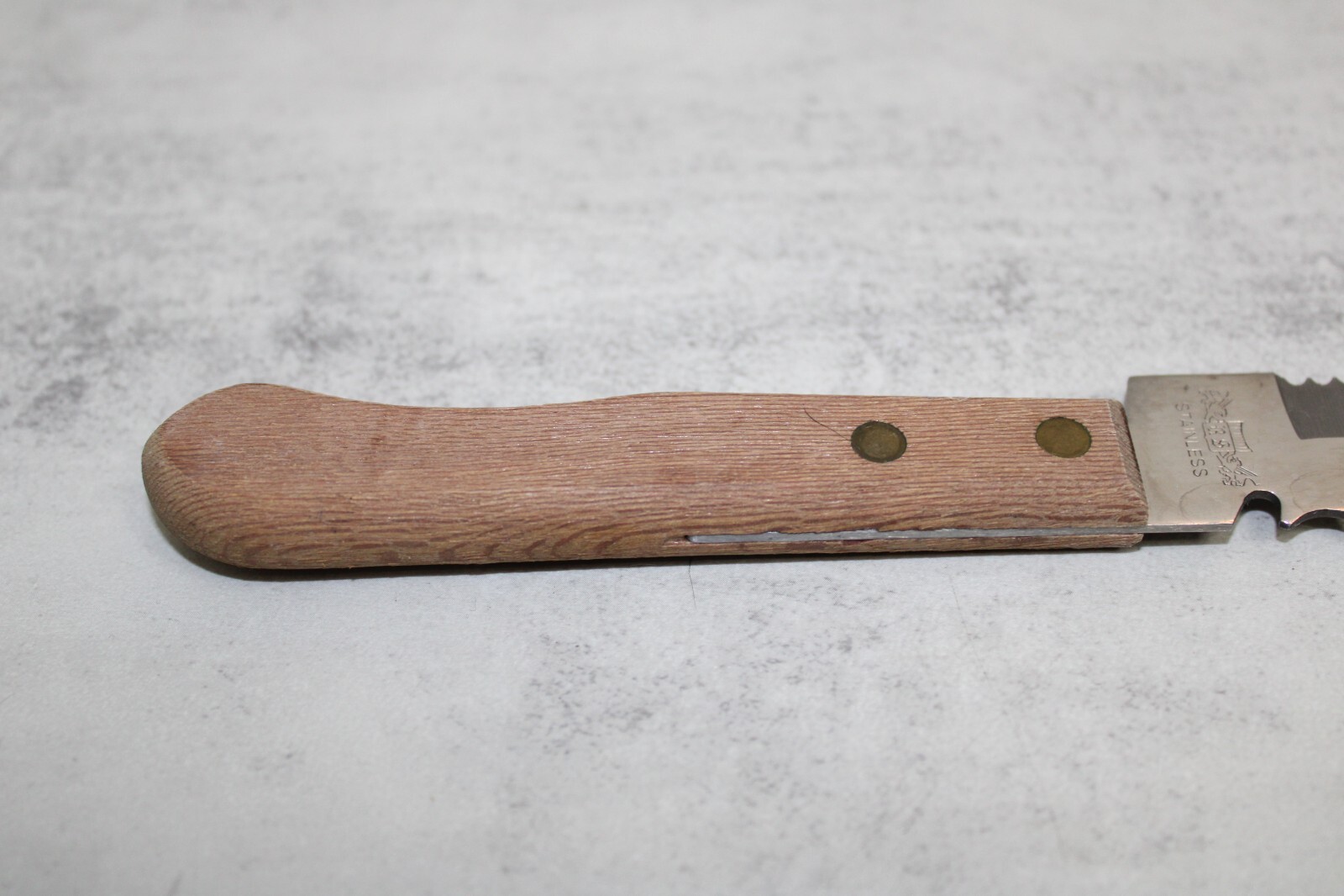 Vintage Regent Sheffield Stainless Steel Carving Bread Knife 8.75 in