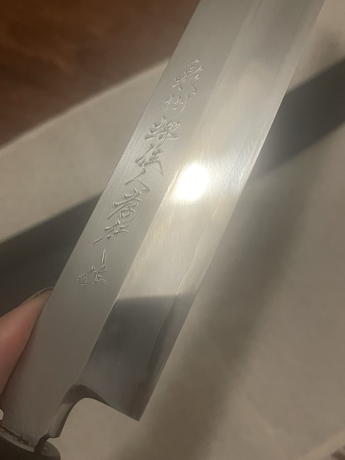 Japanese Yanagiba Sakimaru Knife 360mm Sakai Takayuki 泉州堺住人 孝行作 Zangetsu 斬月 山塚尚剛
